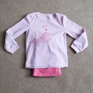 **EUC** Carter’s Girls Unicorn Pajama Set Size 5